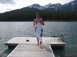 Erik after conquerying Patricia Lake