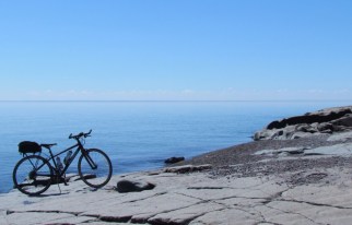 Stony Point shoreline Stony Point shoreline