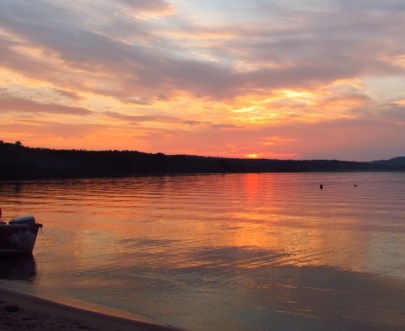 Sunset over the Ottawa River