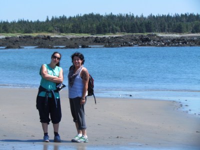 Our angels - Chantal and Mel