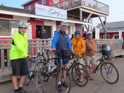Rich and other touring cyclists