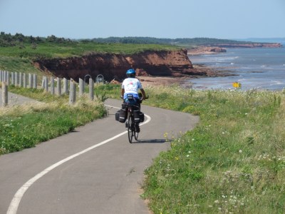 Cycling the Gulfshore Way in PEI National Park