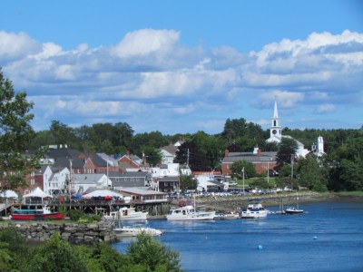 Harbor view at Damariscotta