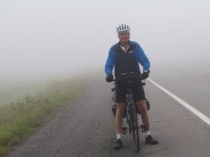 Rich enveloped by fog