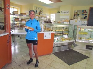 Making a selection at the patisserie