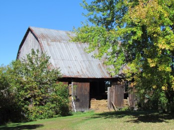 A peaceful barn setting