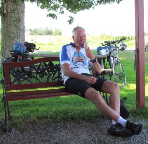 Ice cream stops are our favorite perk