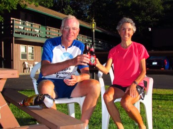 Here's to a beautiful warm day!