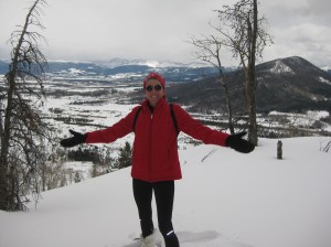Molly atop Nine Mile Mountain IMG_0703