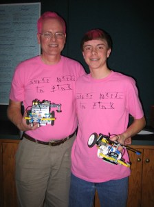 Rich and Erik Super Nerds in Pink