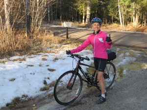 First bike ride of 2015