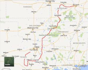 Spring North Tour Map