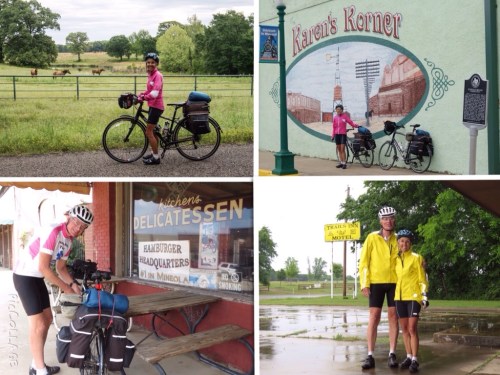 Trying to beat the rain