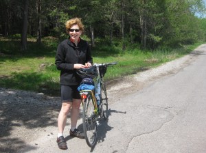 Myra - on her second bike