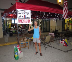 Molly at the time station