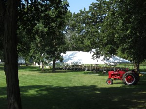 Reception Tent