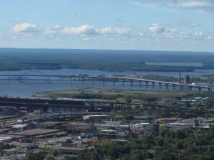 Bong Bridge and St. Louis River