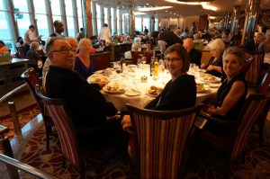 Our dinner companions