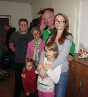 Rich, Molly and Pavla's family