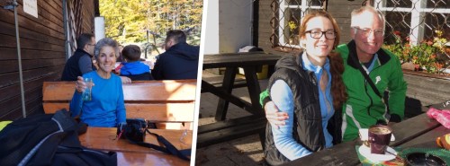 Chata Kotar on the hiking trail