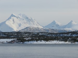 Fjord view 1 near Tromso