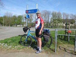 Rich with bike trail signs