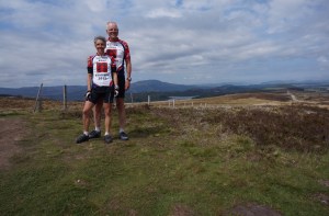 Molly and Rich near Loch Ness