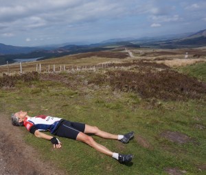 Molly after Loch Ness climb
