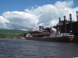 Ore Boat Loading