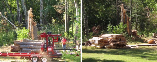 Next door lumber mill