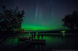  3 Generations view the Northern Lights