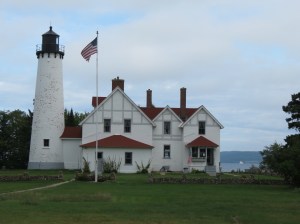 The real Point Iroquois Lighthouse