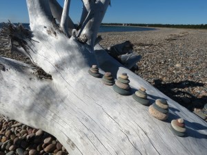 Molly's stacked stones
