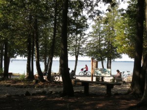 Mackinac Island cycling