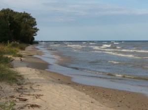 Lake Huron's waves
