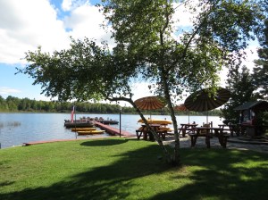 Twin Cedars lakefront