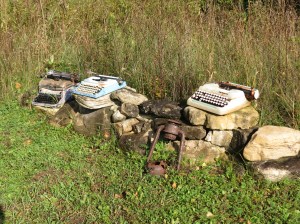 Old typewriters 