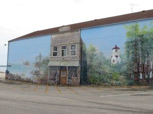 Mural in Baileys Harbor
