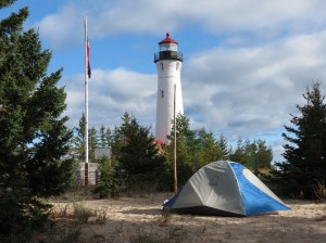 Tent at Crisp Point