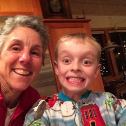 Grammy and Ben being silly