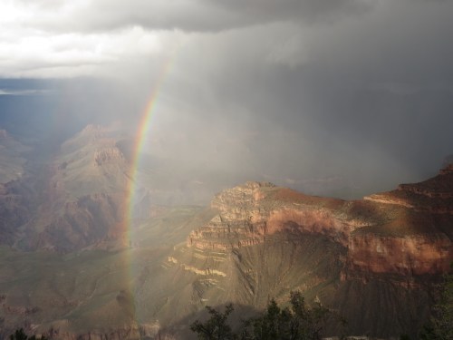 Grand Canyon rainbow