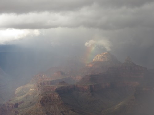 Grand Canyon storm