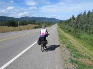 Molly on Yellowhead hwy