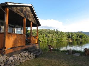 Cabin on Lake Francois