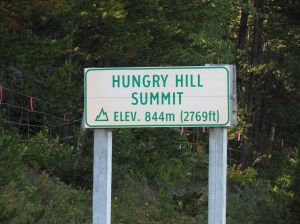 Hill sign