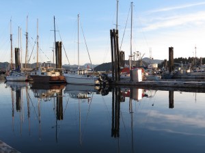 Queen Charlotte Harbor sunset 1