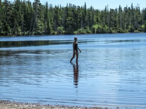 Molly swim Pure Lake