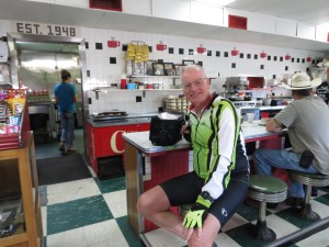 Rich at classic cafe 