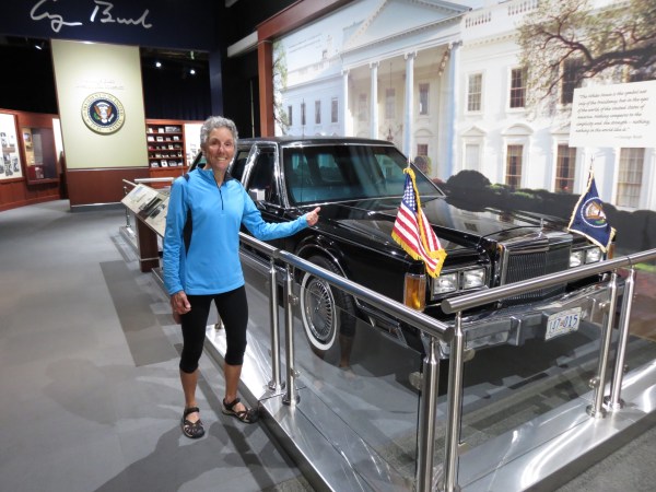 Molly and Bush’s limo