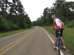 Rich in Davy Crockett forest